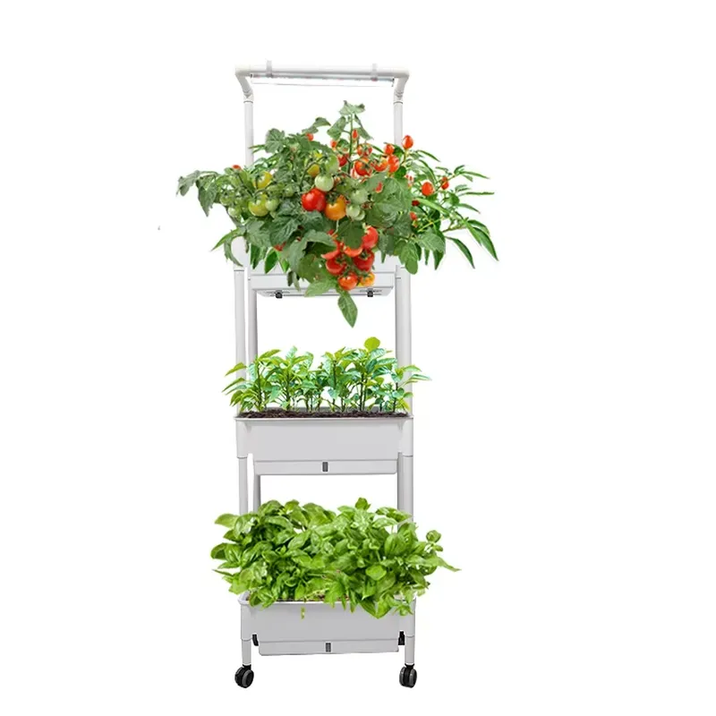 Rak Tanaman Vertikal 3 Tingkat - Self-Watering Planter ulasan dan harga