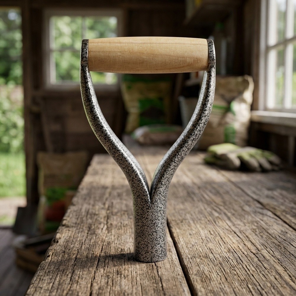 1 buah pegangan sekop berbentu - Spade Digging Fork ulasan dan harga