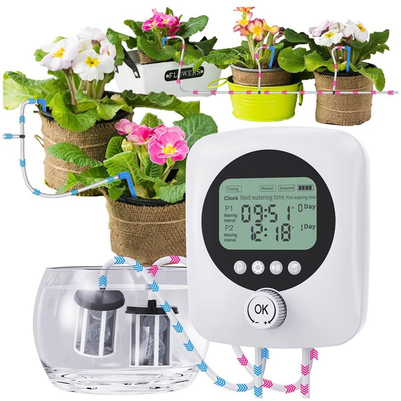 ALIM-Untuk 30 Tanaman Pot, Sis - Automatic Plant Waterer ulasan dan harga