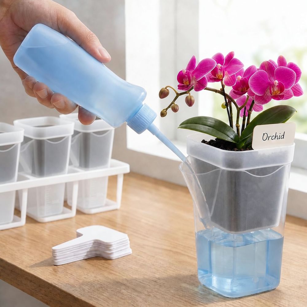 Pot tanaman sukulen untuk peng - Self-Watering Planter ulasan dan harga