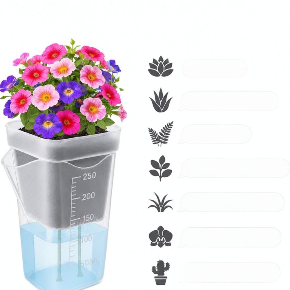 Pot tanaman sukulen untuk peng - Self-Watering Planter ulasan dan harga